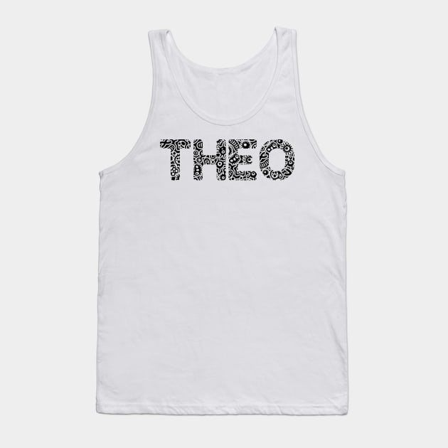 THEO NAME Tank Top by YourStyleB